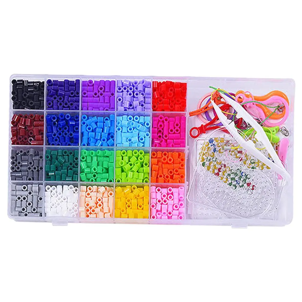 24Colors 5mm Colorful Hama Fuse Beads Set for Toys