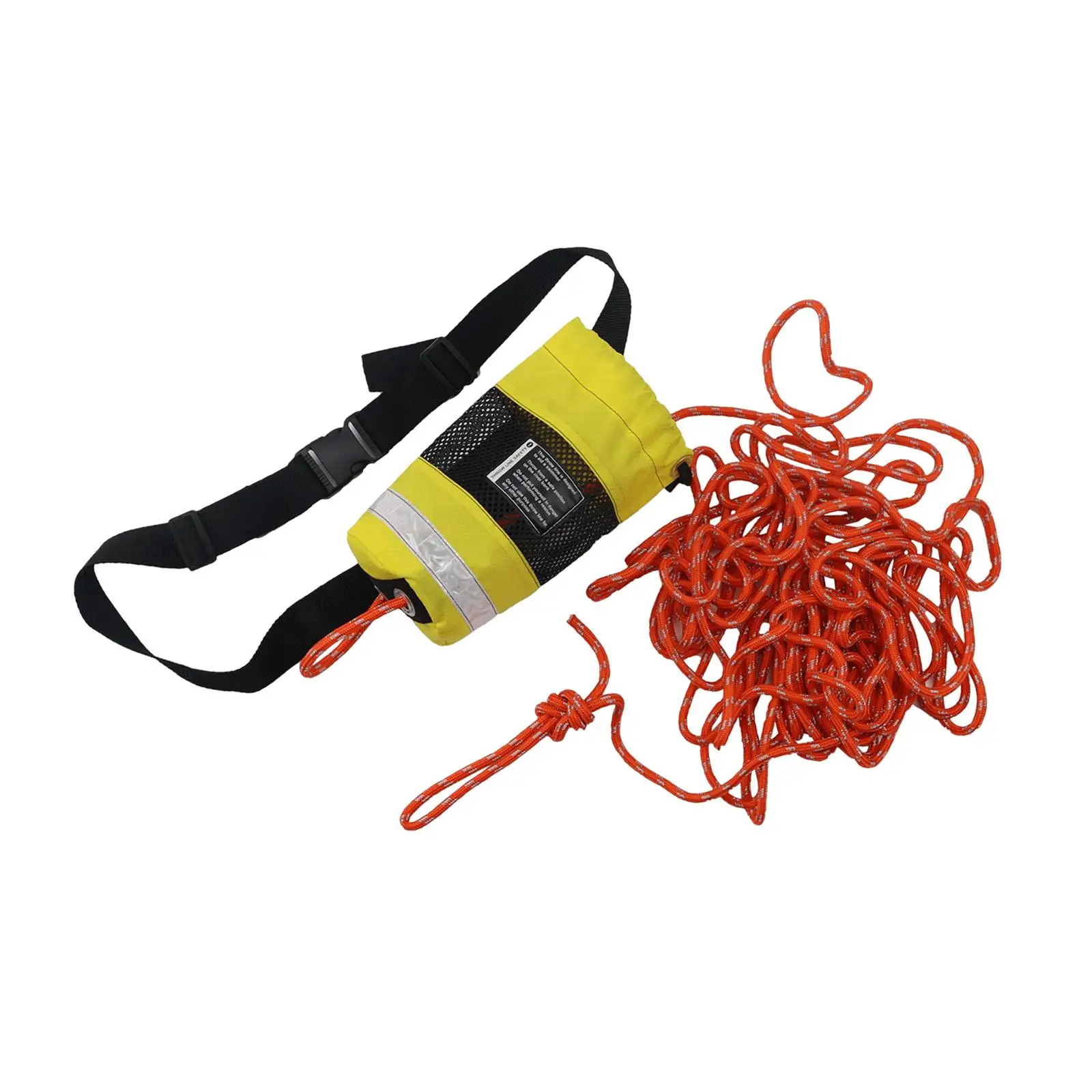 Water Floating Throw Rope Reflective Water Sports Kayaking Rafting Boating Accessories