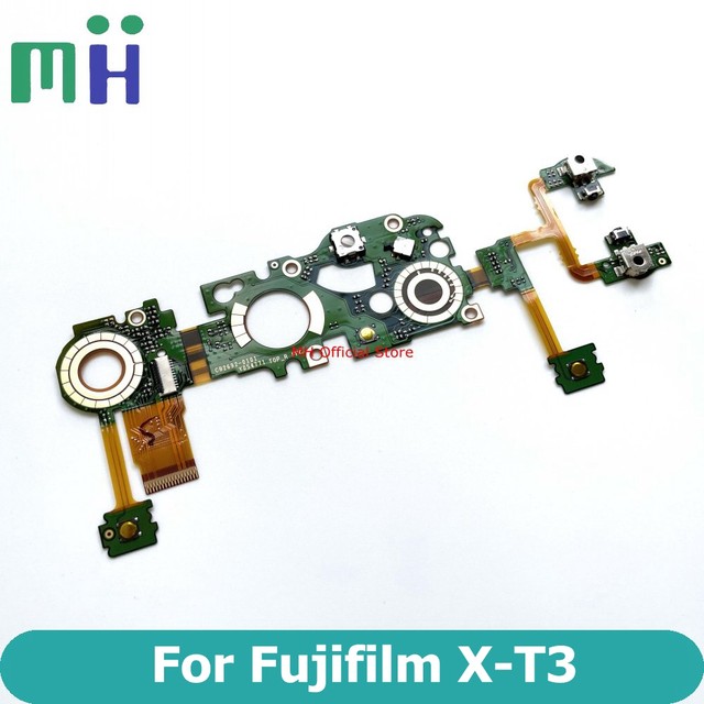 Fuji Fujifilm X-T3 xt3用トップカバーモードダイヤルボタン接続