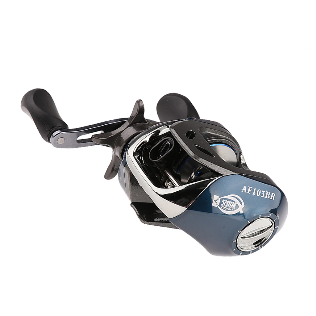 Light Weight Right and Left handed Baitcasting Reels Fishing Tackle  BB 6.3: