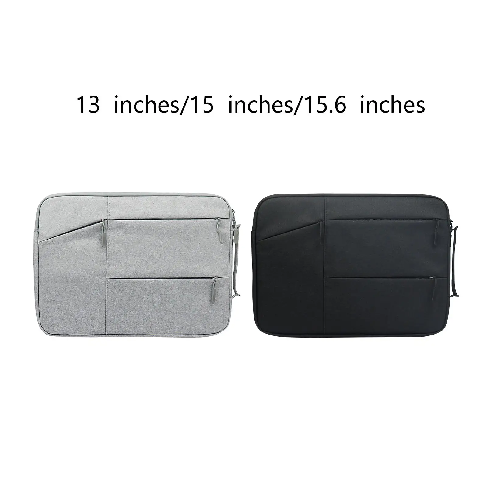 Laptop Sleeve Bag Sleek with Handle Waterproof Storage Laptop Case for Briefcase Men