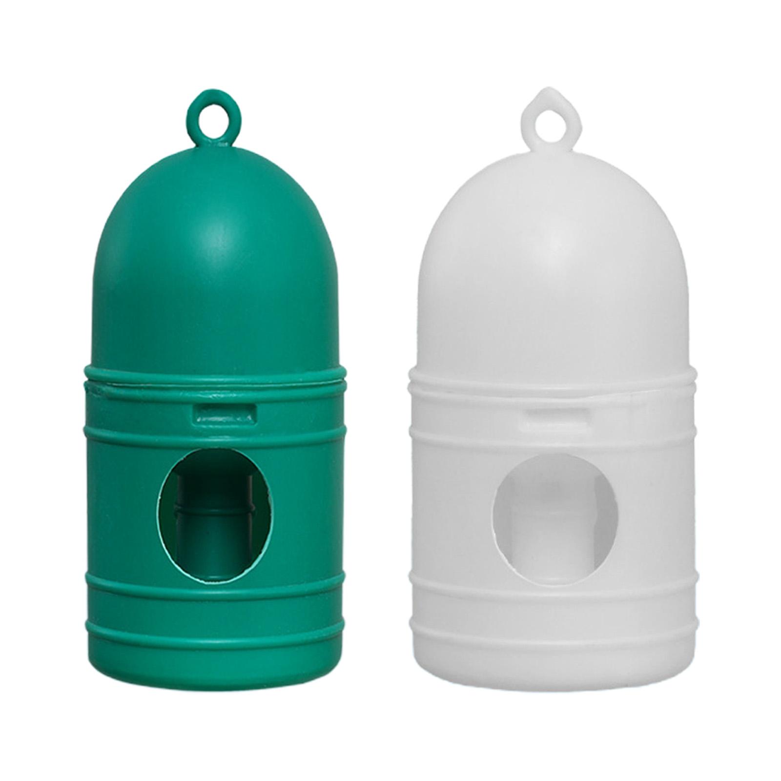 Papageien-Wasserspender mit Griff, Zucht, Taubentrinker, Tränke, Vogel, automatischer Futterspender für Sittiche, Enten, Küken, Geflügelkäfig – Detail 1