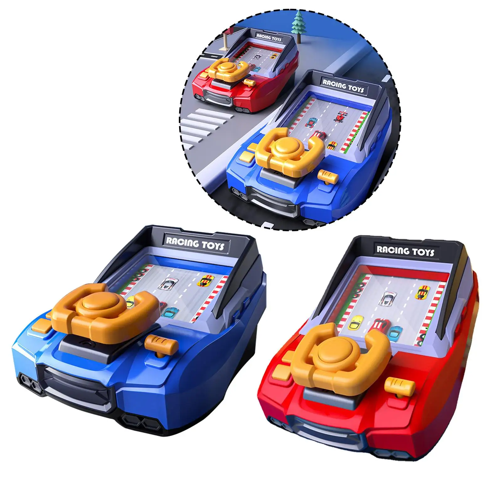 Hands On Puzzle Simulation Racing Car Motorcycle Models Electric Toy Car for Home