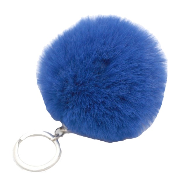 VALICLUD Cute Fluffy Unicorn Keychain Pom Pom Fur Ball Key Ring Soft Fluffy  Car Bag Hanging Pendant Plush Purse Handbag Charm