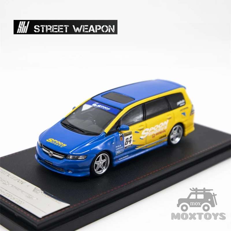 Street Weapon 1:64 Honda Odyssey Spoon W/extra Wheels Diecast Model Car -  Railed/motor/cars/bicycles - AliExpress