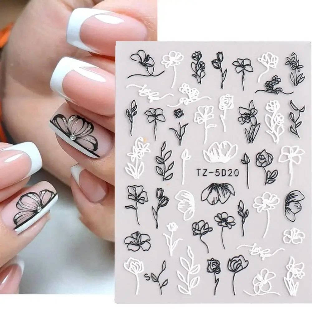 3D наклейка для ногтей, красивая бумага «сделай сам», Классическая Камелия  для женщин, украшение для маникюра, аксессуары для дизайна ногтей |  AliExpress
