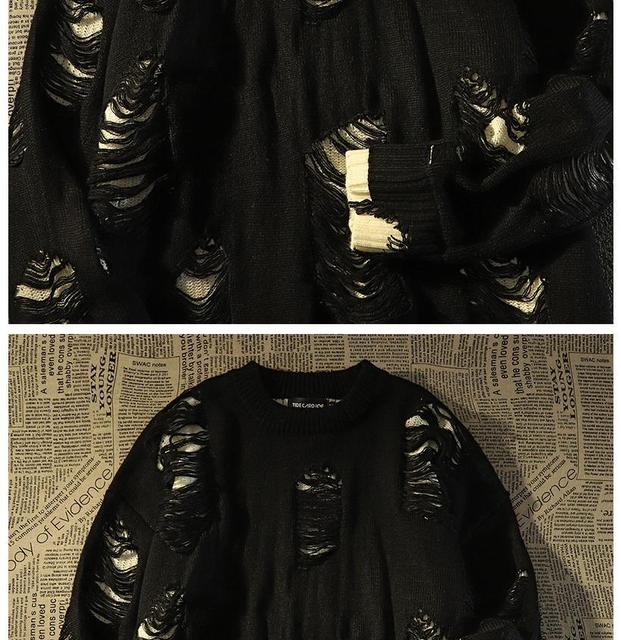 Distressed Two Layer Jumper 14