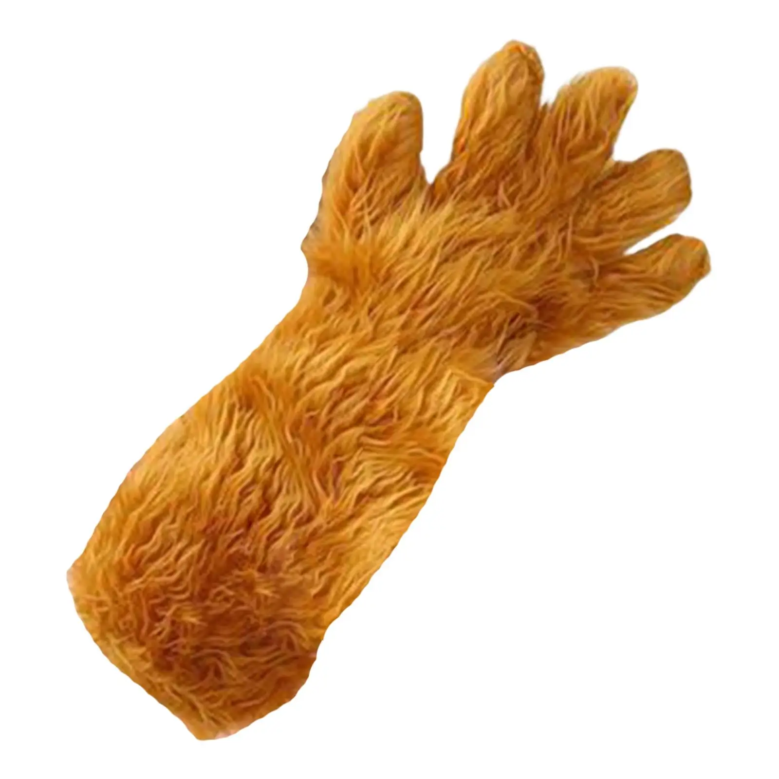 Plush Long Paw Gloves Costume Fancy Dress Adult Cosplay Gift Decoration for Festival Carnival Masquerade Party Halloween