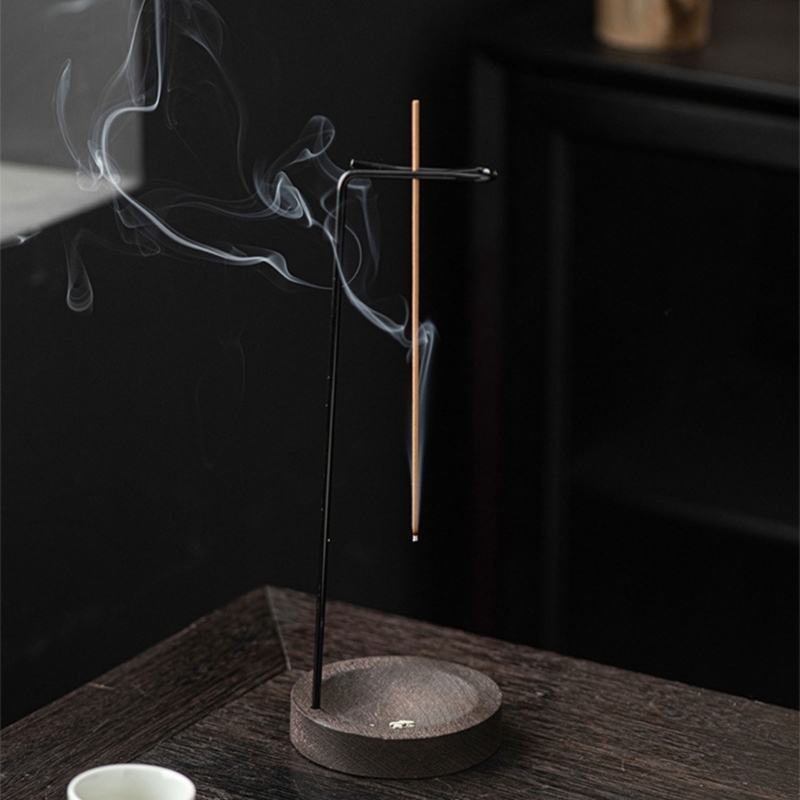 Burners Unique Upsided Down Incenses Holder With Tray Unique Hanging