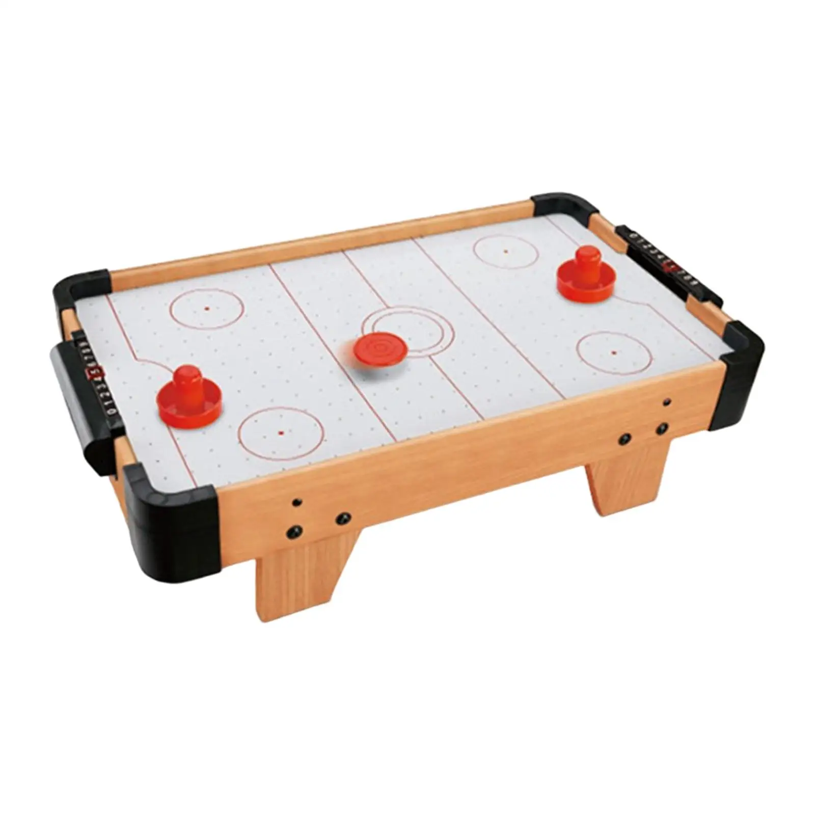 Mini Air Hockey Table Battle Game Family Party with Sliders and Pucks Parent Child Interactive for Toddler Adults Children