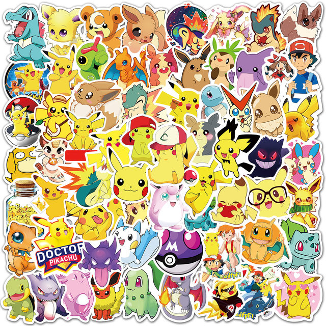 Supreme Pikachu Sticker – Buy Stickers Here