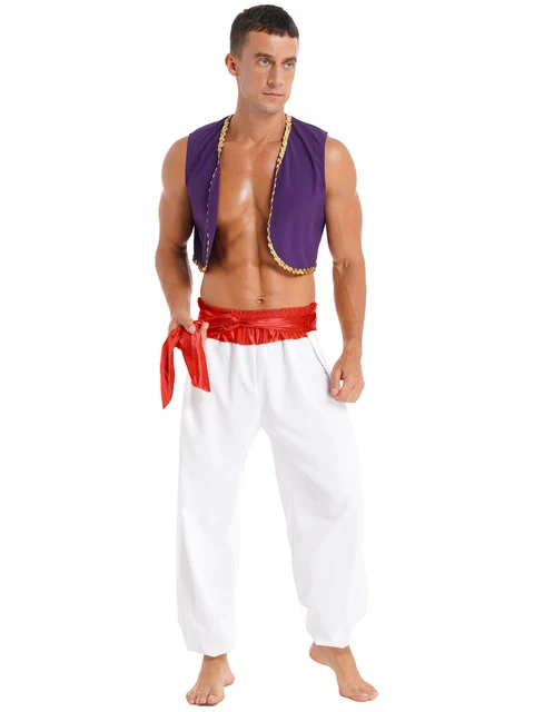 Sexy Men Halloween Arabian Princess Cosplay Costume Party Festival Clubwear