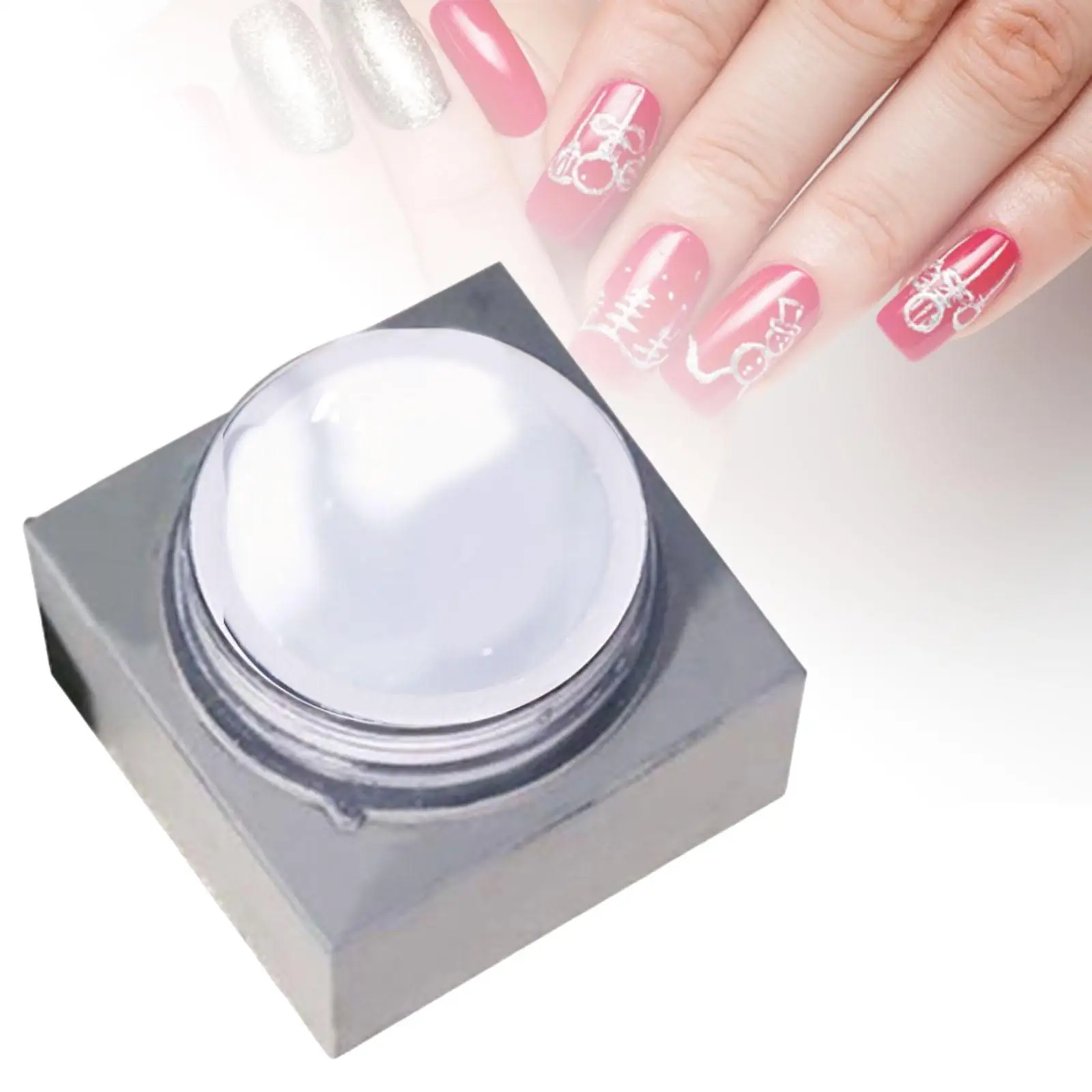   5G  ,High Adhesion Soak Off  Light,  Design Manicure Starter Gel Nail Polish, for Salons Home DIY
