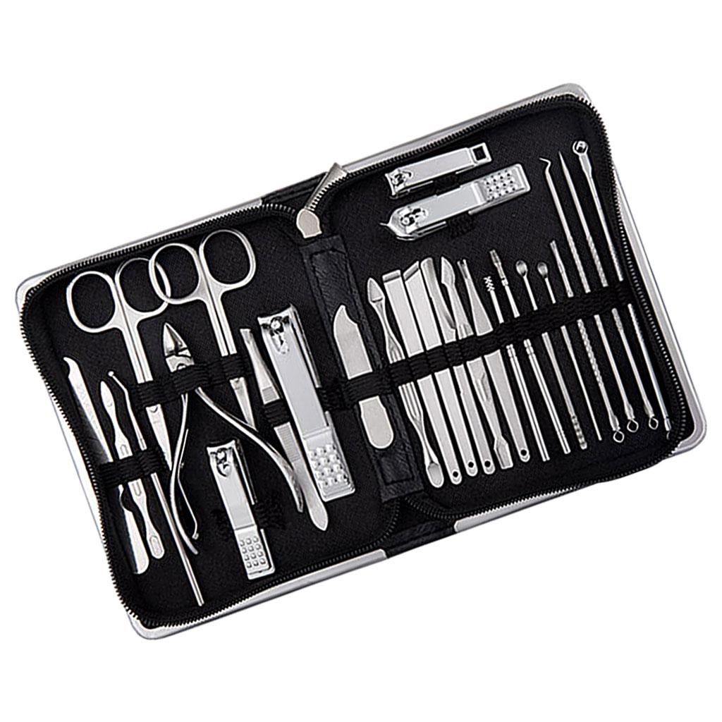 Set with Storage Case Grooming Tool for Girl Adults