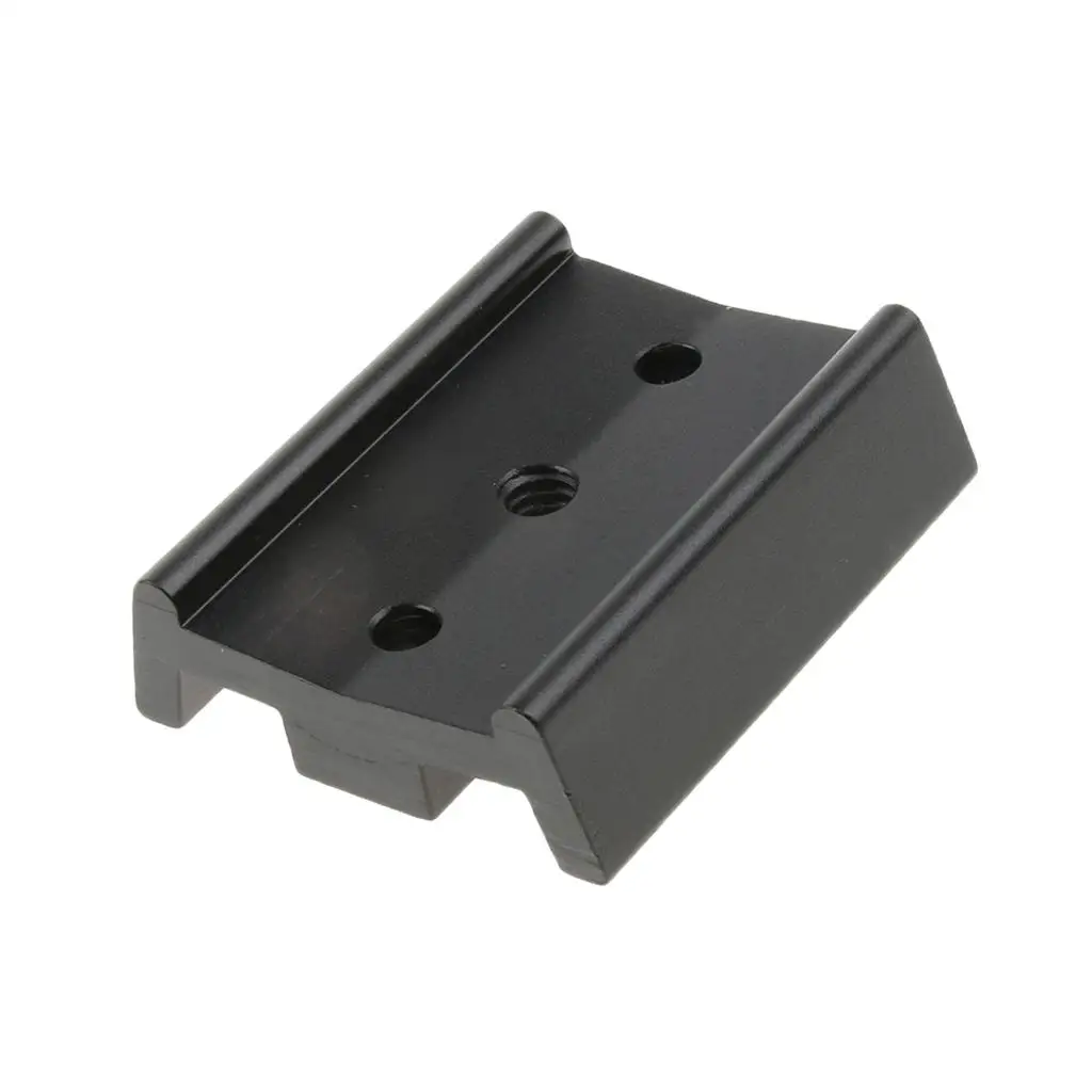 Metal Telescope Dovetail Mounting Plate for Equatorial Tripod Short Version - 50mm (Black)