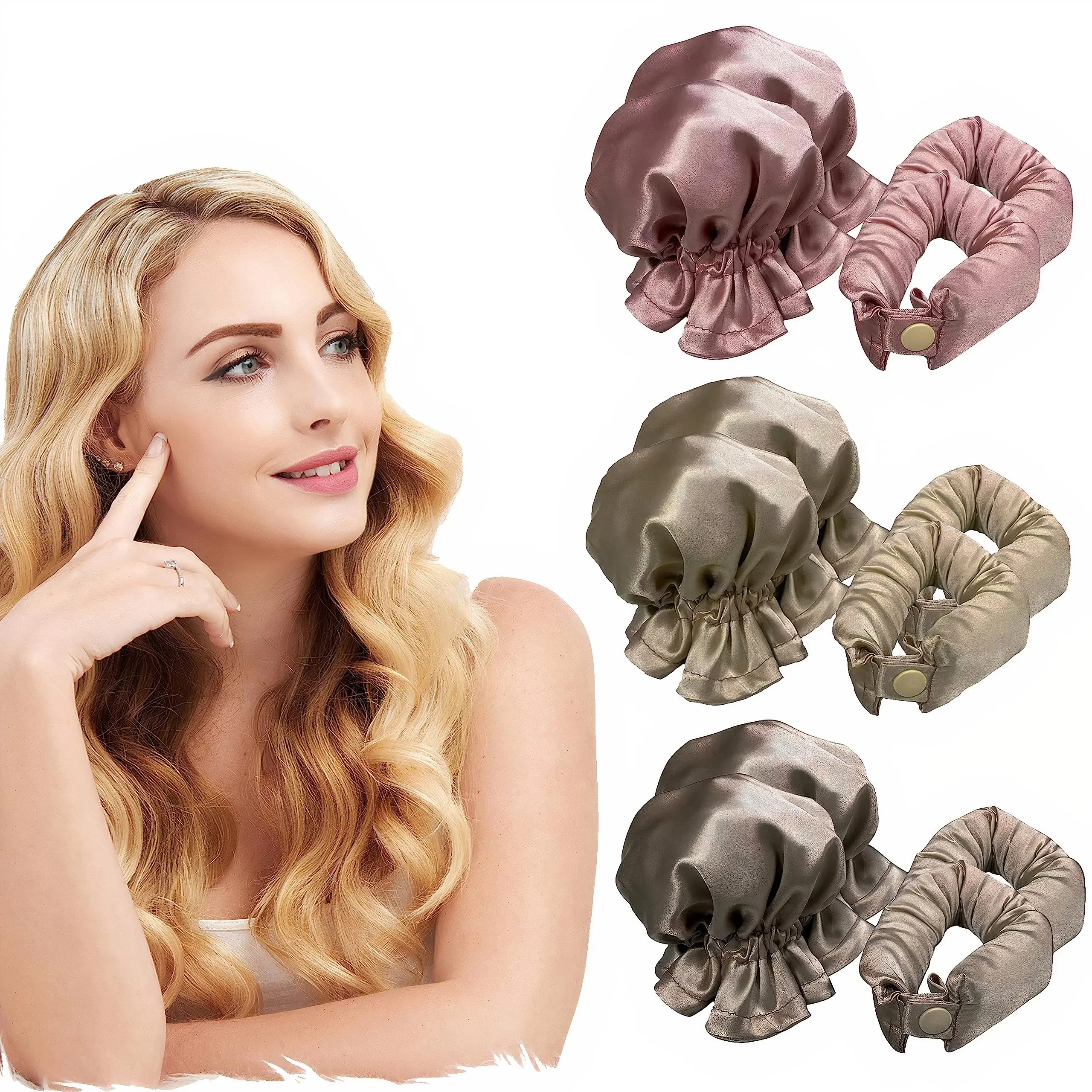 Best of Heatless Curling Rod Silk Curls No Heat Hair Curler Soft Hair Rollers Sleeping Headband New Lazy Hair Curlers Hairs Styling Tool Reviews & Tips