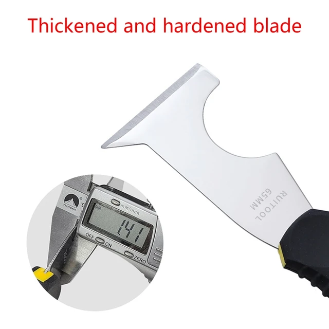 Practical Thickened Spackle Tool Stainless Steel Putty Knife Trowel Scraper  Puller for Scraping Decal Home Cleaning - AliExpress