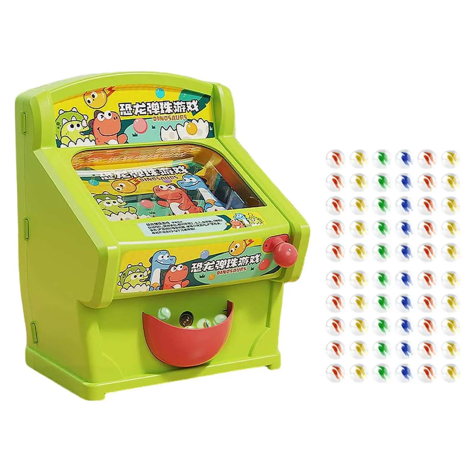 Dinosaur Marble Montessori Developmental Toy Electronic Arcade Machine Interaction Game for Birthday Gift Kids Ages 3 4 5 6