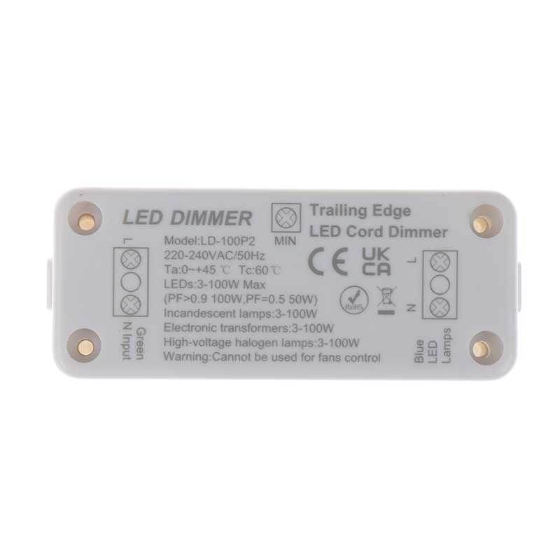 Interruptor dimmer rotativo regulável, ajustar a luz,