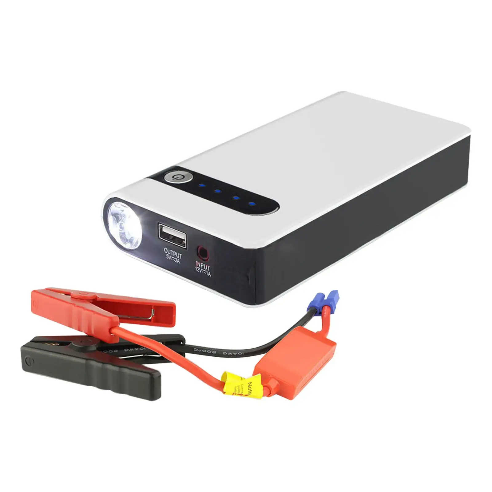 Car Jump Starter with LED Display Emergency Start Power Fits for Laptop Mobile Phone