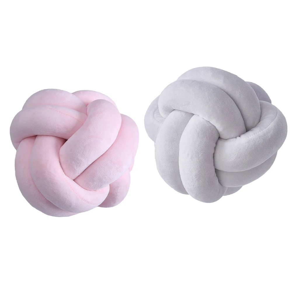 2x Knot  Throw Cushion 18cm Comfortable for Living Room Hotel