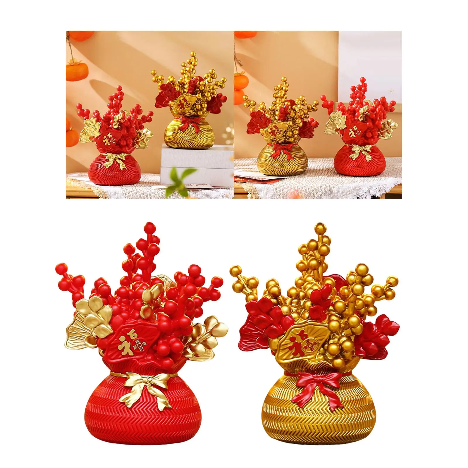 Lucky Tree Chinese Lucky Tree Traditional Art for Home Wedding New Year