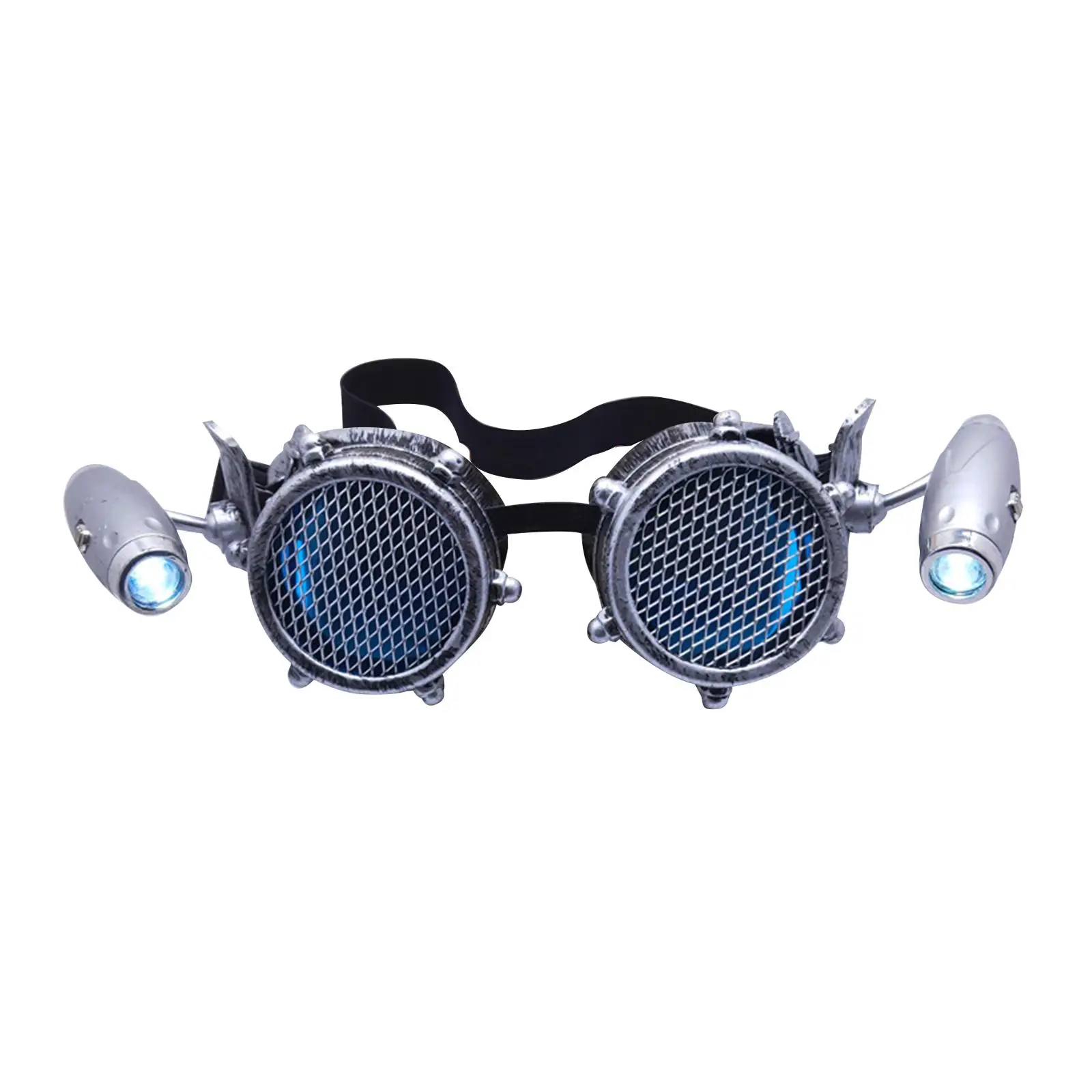 Fancy Steampunk Style Glasses Party Vintage Style Men Women with LED Breathable Rechangeable Costume Prom Cosplay Unique Goggles