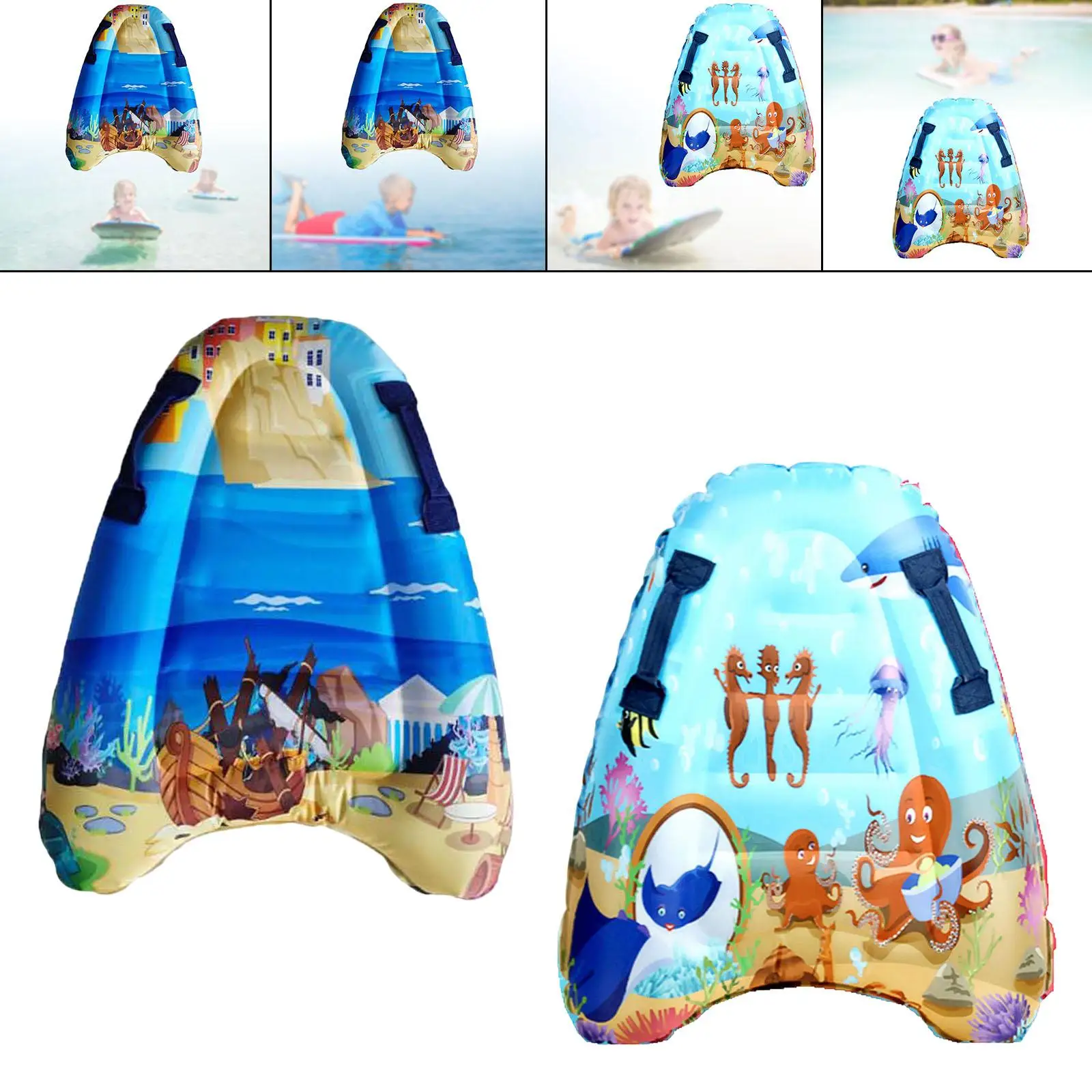 Inflatable Body Board Lightweight for Learning Park