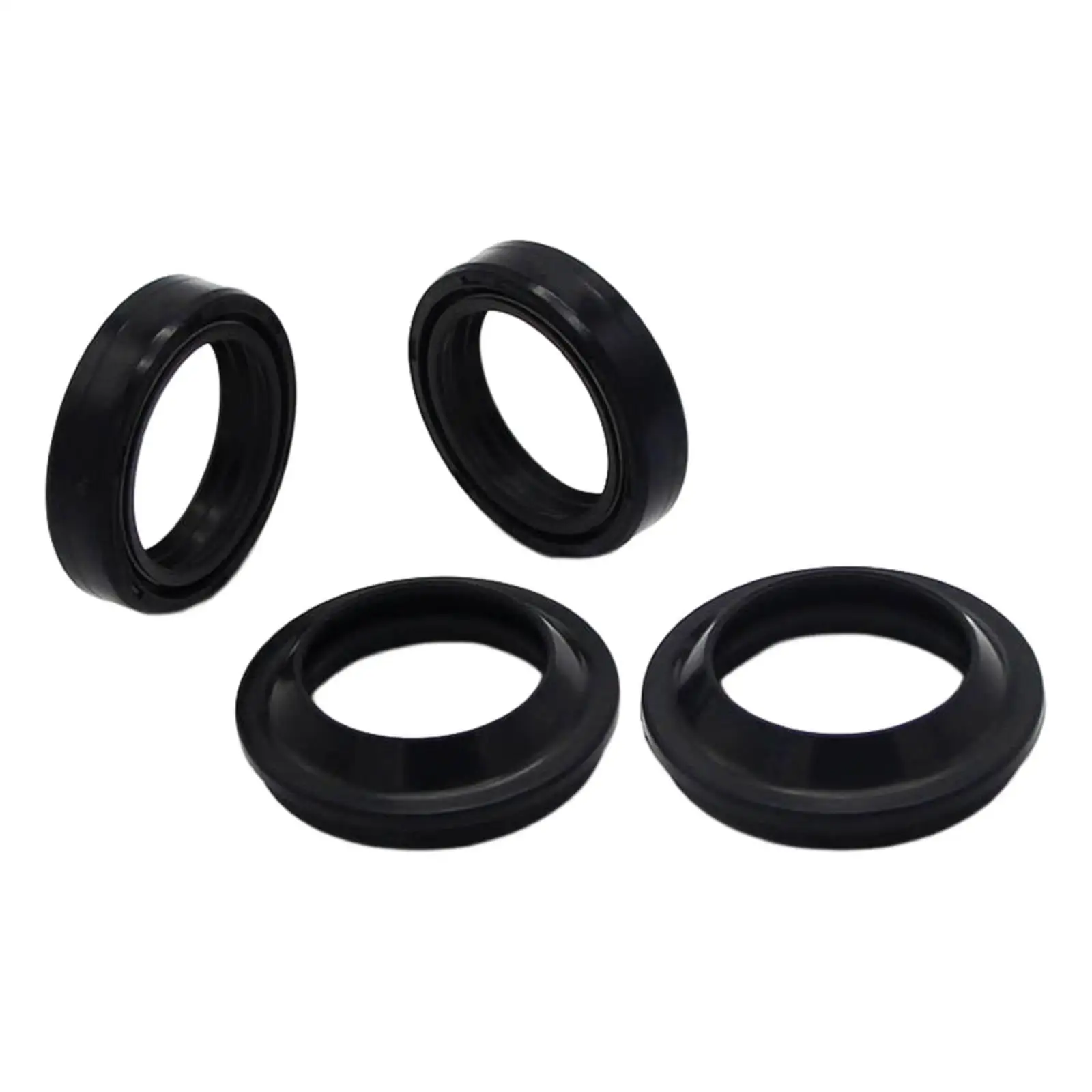 Motorcycle Front Fork Oil Seal and Dust Seal Kit 35x48x11mm Motorbike Spare Parts Durable Direct Replacements for Honda