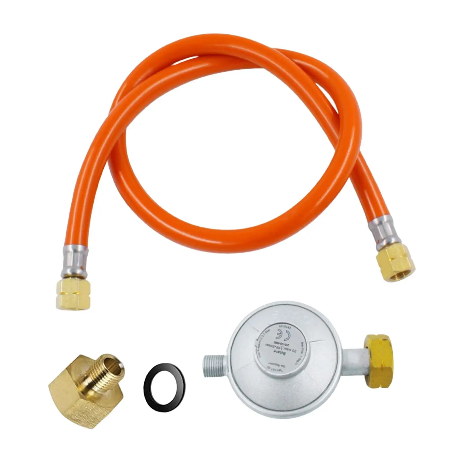 Low Pressure Hose and Regulator Kit Accessories Connector 5ft Hose Metal Part 1/2