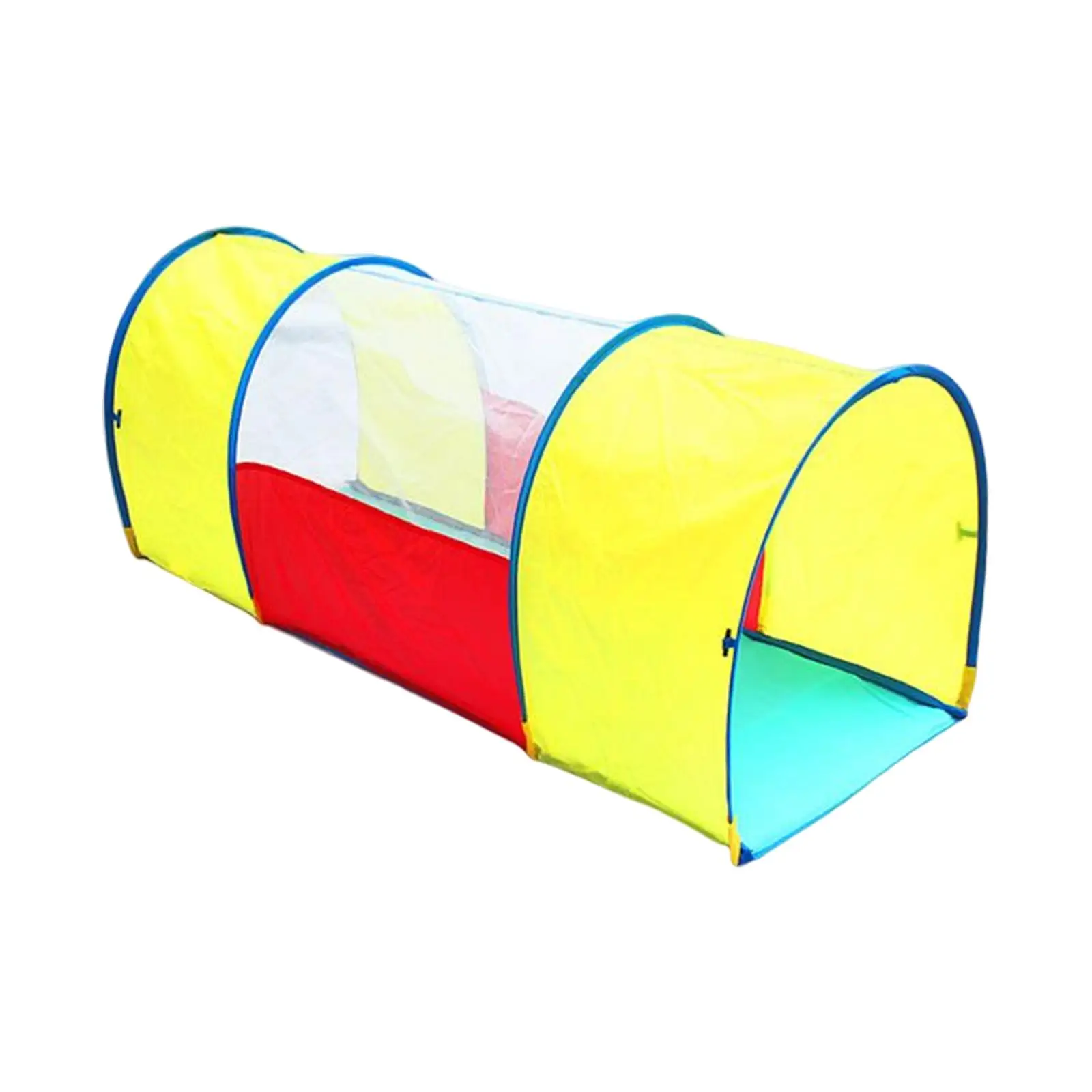 Kids Play Tunnel Tent Indoor Outdoor Toy Colorful Crawl Tunnel Toy for Boys