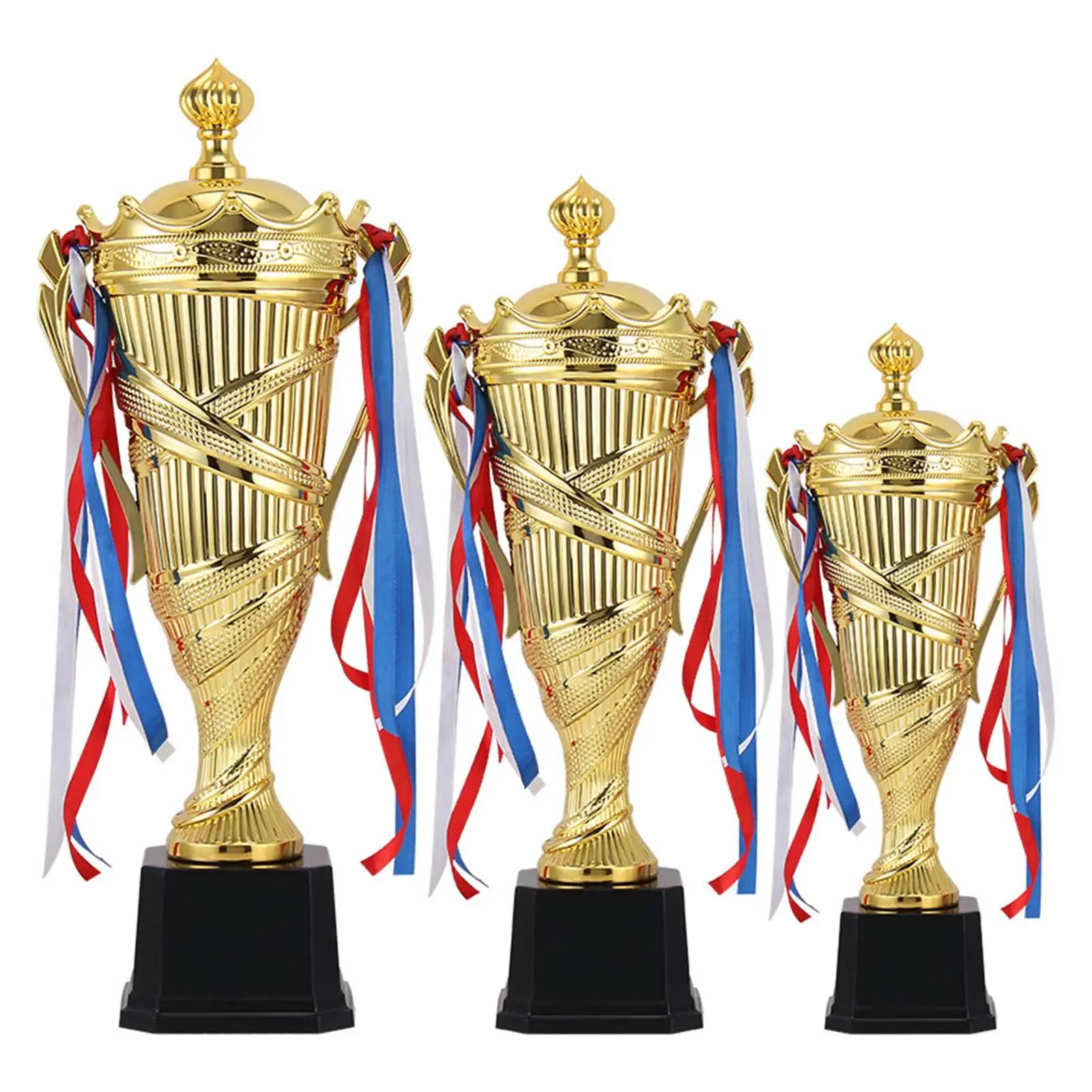 Adults Trophy with Ribbons Trophy for Kids for Rewards Party Basketball