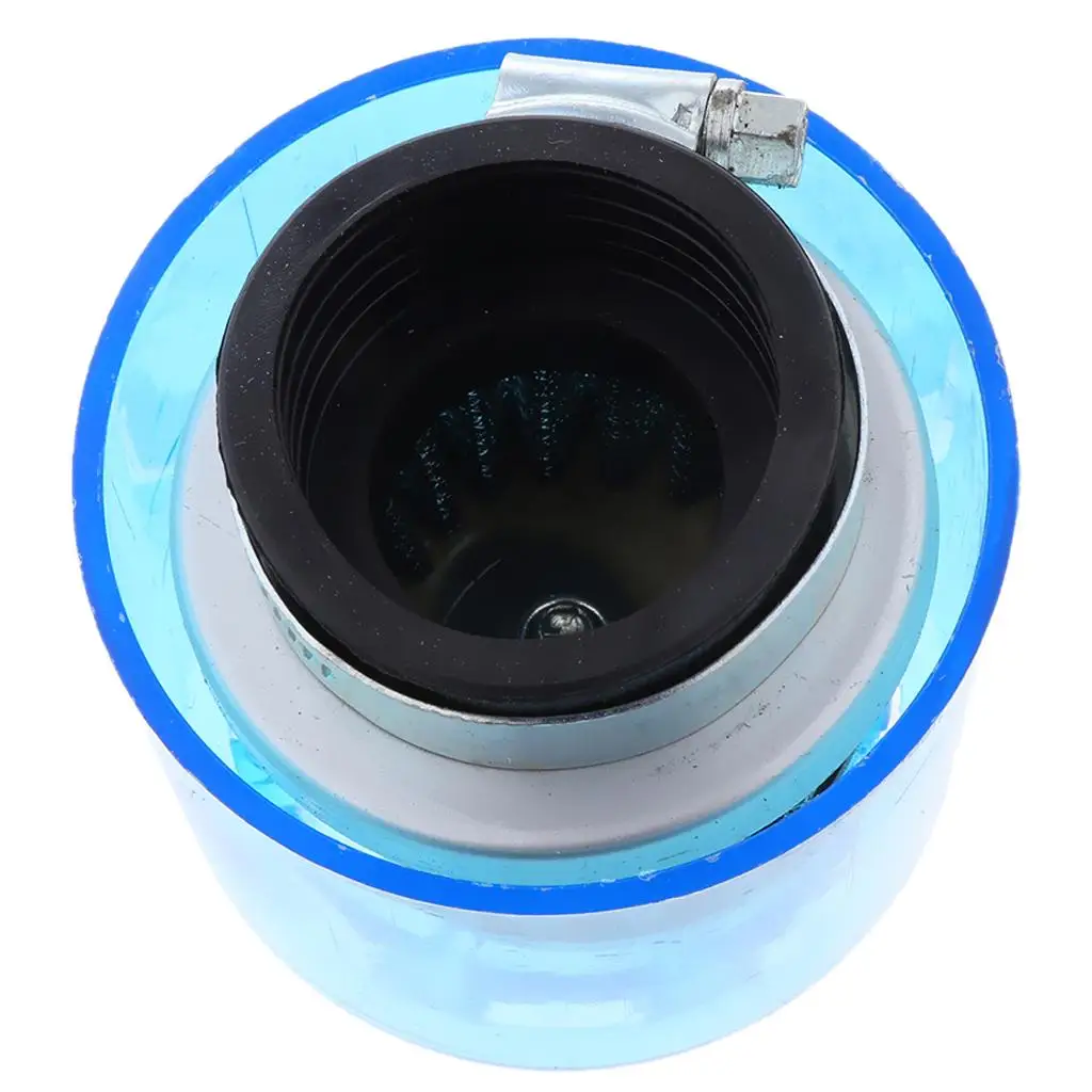 Air Filter Cleaner Splash Proof For Cross Country Straight Head Air Filter Blue