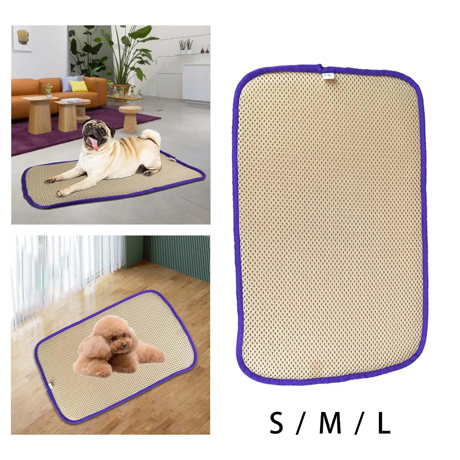 Dog Cooling Mat Dog Pad Blanket Cat Cooling Blanket Puppy Sleep Cushion Pet Cool Mat Sleeping Bed for Sofa Bed Car
