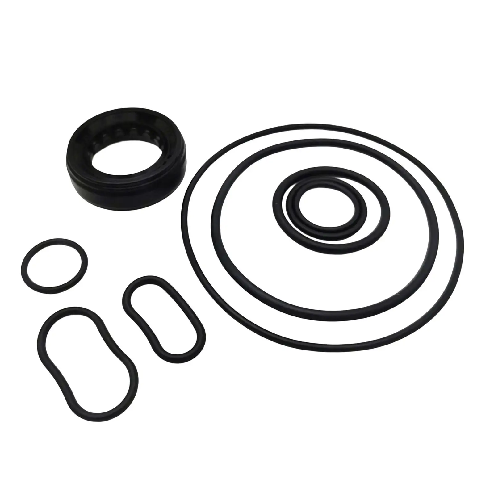 Car Power Steering Pump Seal Repair Set, 56110-Raa-A01 with O Rings Accessories