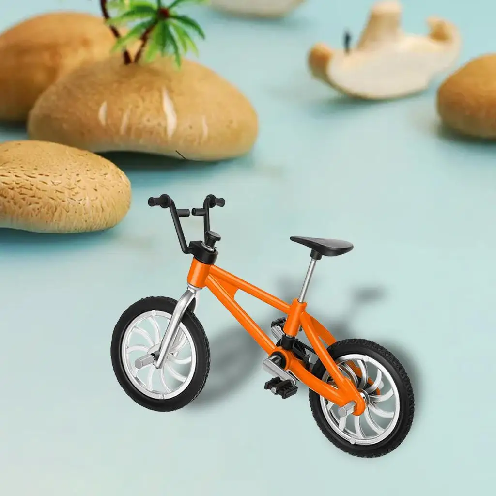 Finger Bike Alloy Racing Model for Cake Topper Children