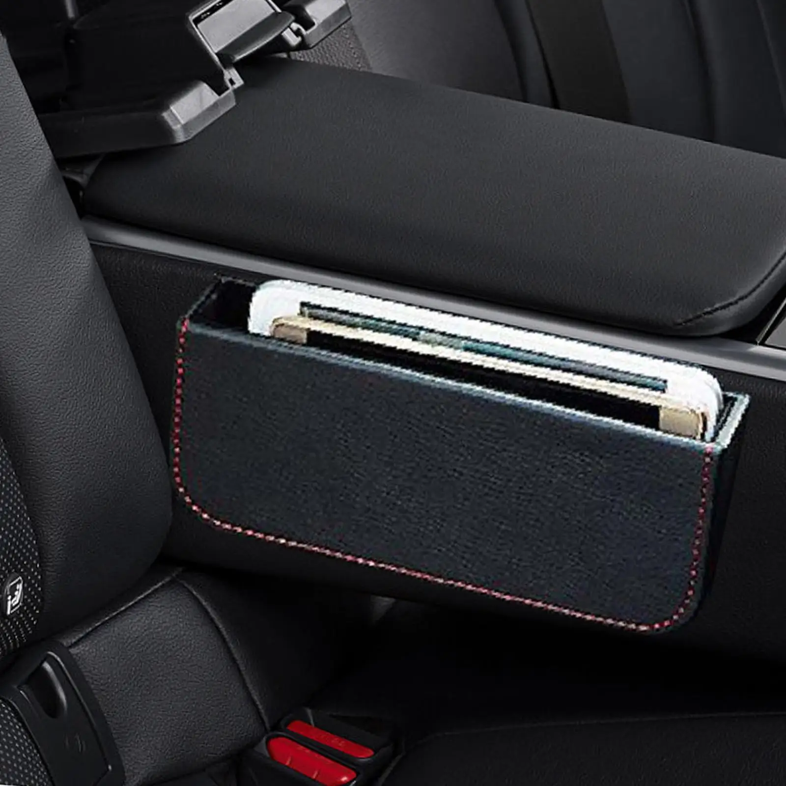Car Storage Box Car Interior Accessories Tray for Pens Keys Phones