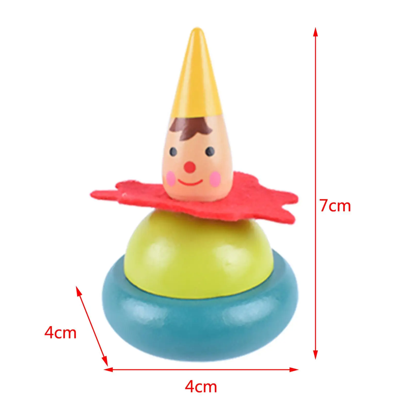 Classic Wooden Whirling Toy Learning Toys Brain Development for Toddler