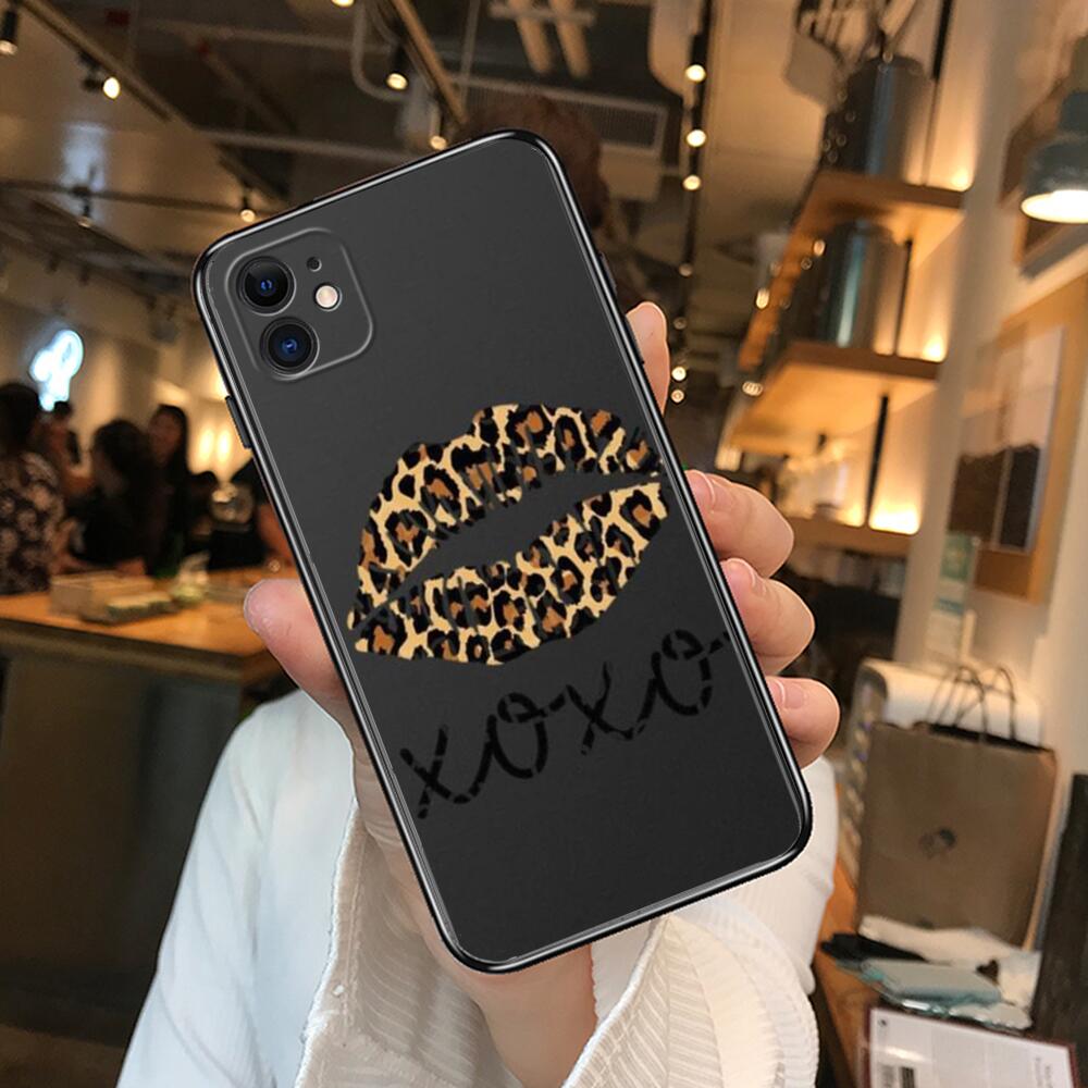 Чехлы для телефонов LOVE Leopard для iphone 13 Pro Max, Чехол 12 11 Pro Max  8 PLUS 7PLUS 6S XR X XS 6 mini se, мобильный сотовый телефон | AliExpress