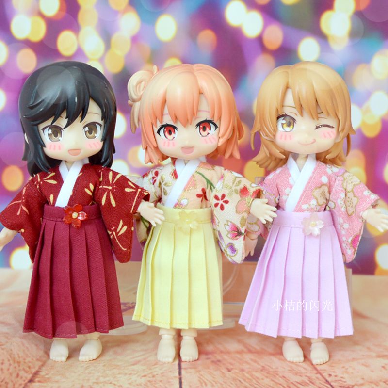 ob11 Kimono Baby clothes 1/12 bjd and wind baby clothes GSC clay man ymy kimono doll clothes doll accessories