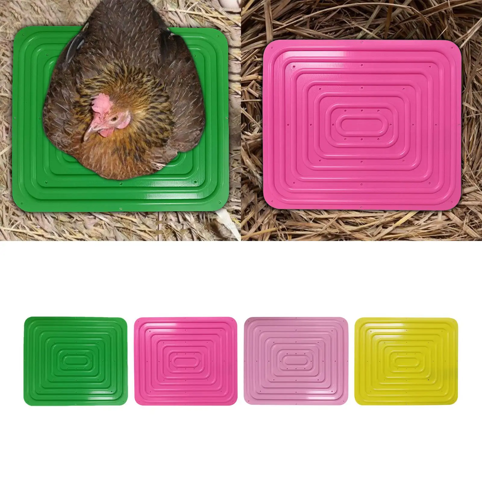 Chicken Nesting Pads for Laying Eggs Laying Mat Durable Chicken Nest Pad Chicken Bedding for Hen House Poultry Garden