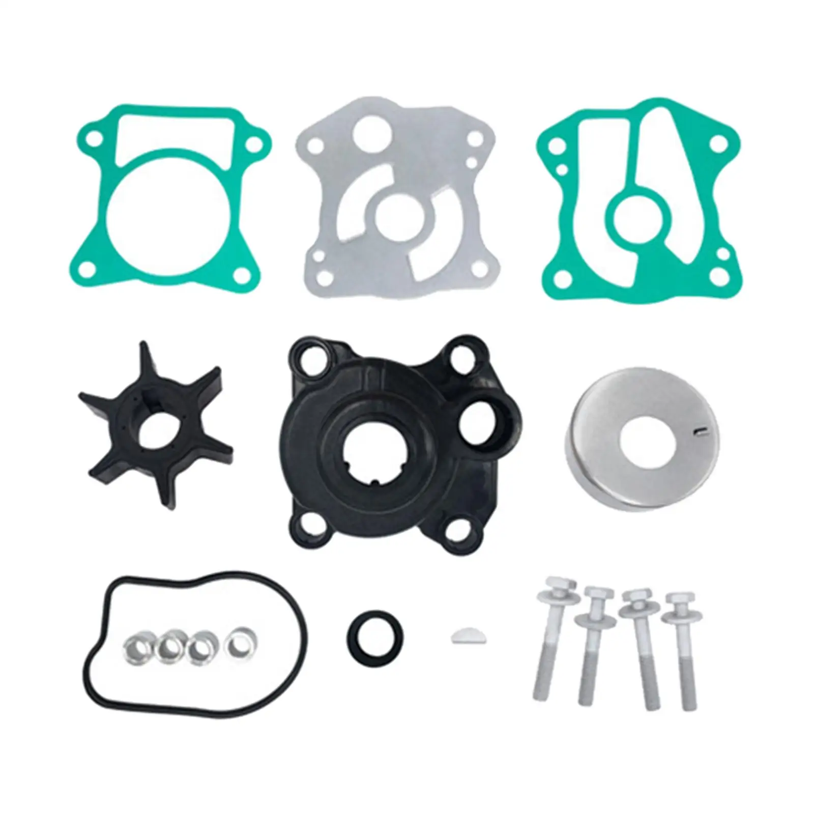 Water Pump Impeller Repair Kit for Honda BF25A BF25D BF30A BF30D 06193-ZV7-010 Outboard Engines