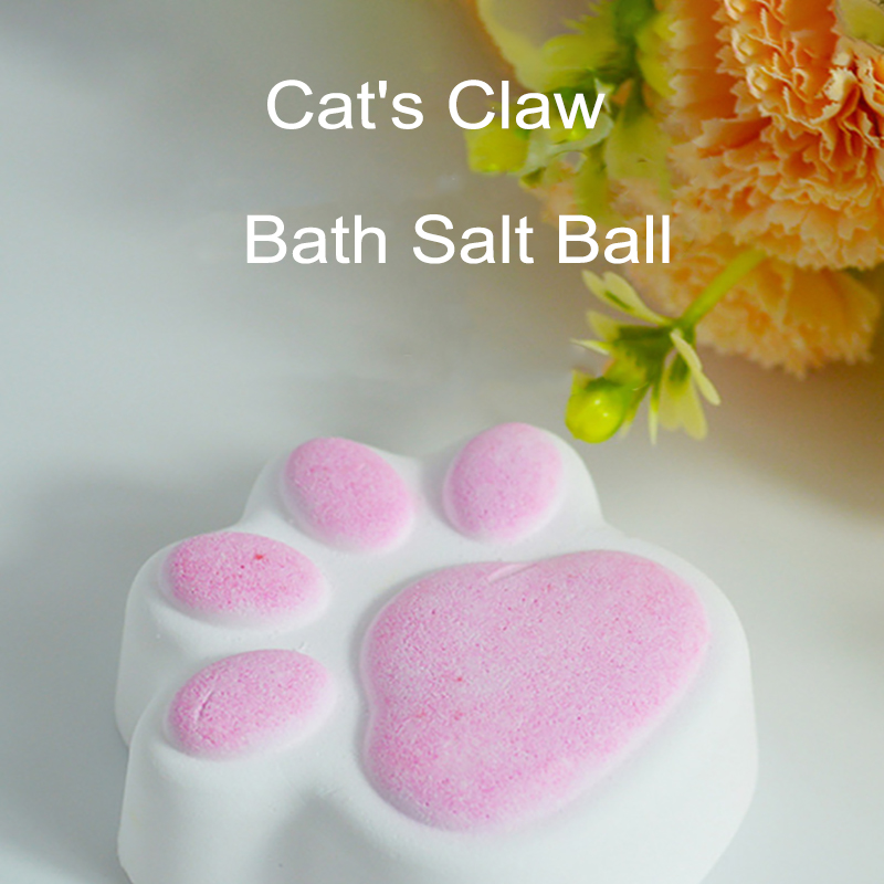 Best of Bath Bubble Ball 30g Cute Cartoon Cat Claw Bath Salt Ball Fragrance Moisturizing Essential Oil Family Spa Bath Bomb Reviews & Tips