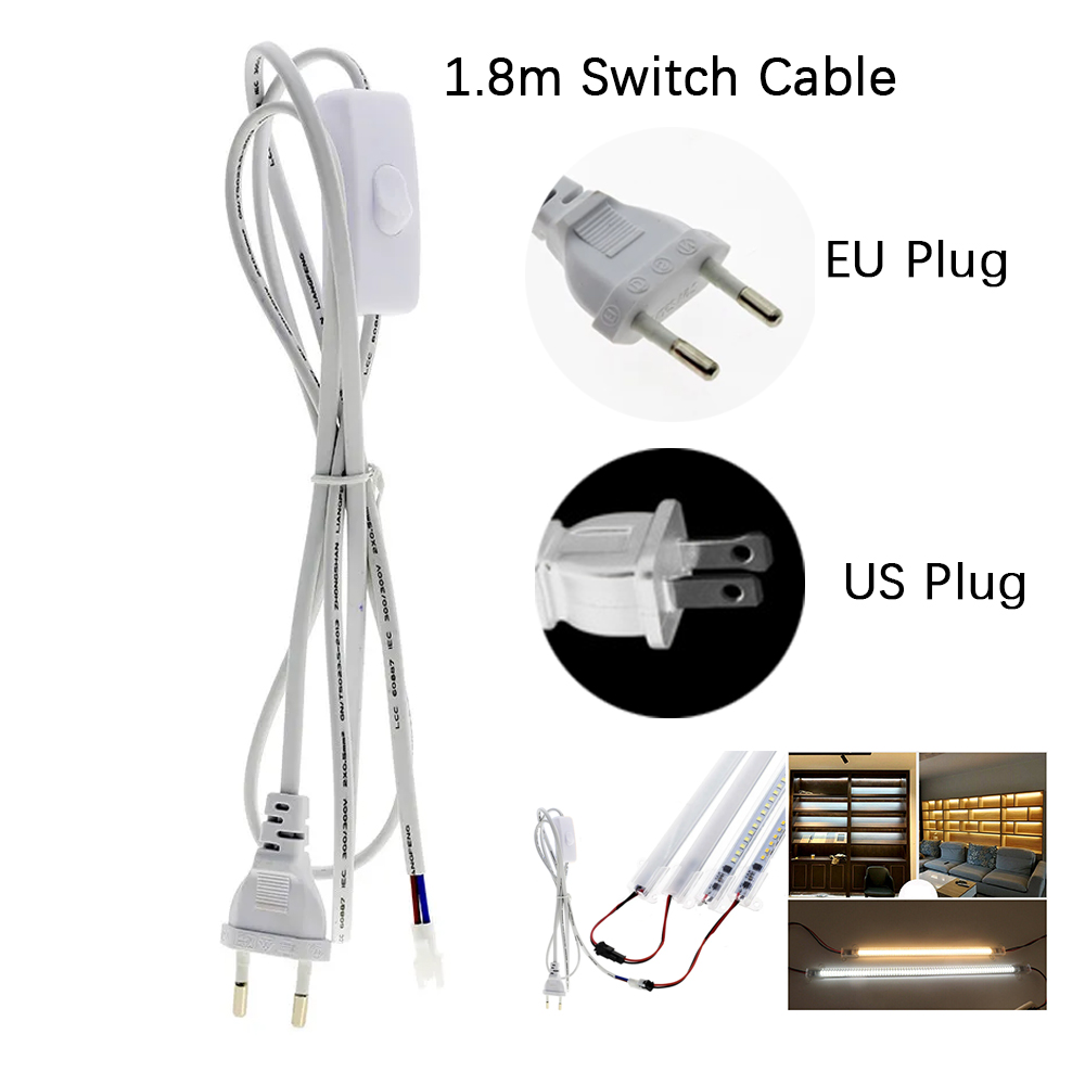 AC 220V Switch Plug Connector, 1.8m EU