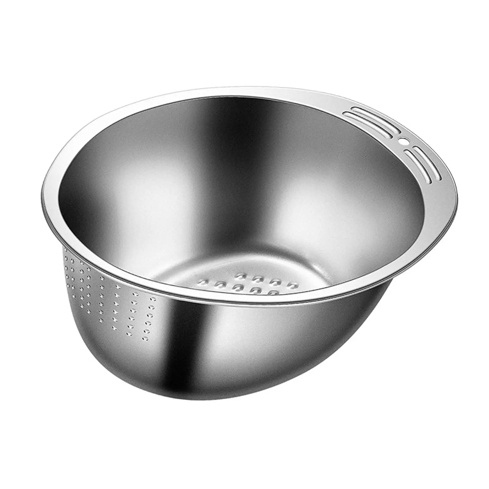 Kitchen Colander Strainer Food Cleaning Strainer Sink Colander Strainer Colander for Fruits Tomatoes Carrots Rice Beans