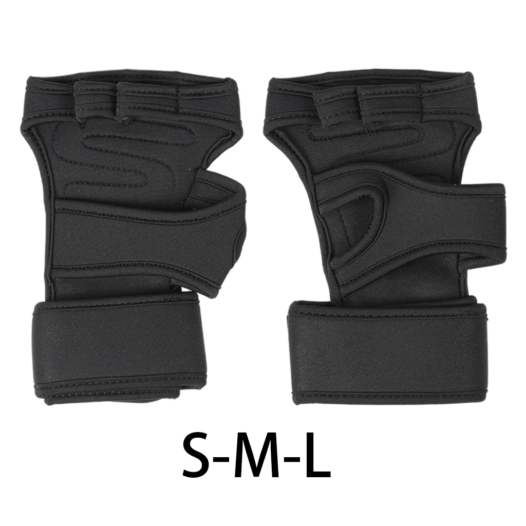 Men Weightlifting Gloves Wrist  Weight Lifting Workout Exercise