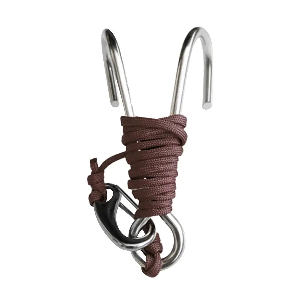 Current Scuba Diving Dual 316 Stainless Steel Drift Hook & 47