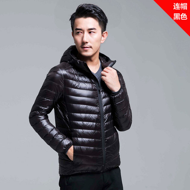 Joma-Chaqueta de plumón Ultra ligera para Hombre, Chaquetas de Fitness  finas, abrigos informales con cuello levantado, ropa de calle para Hombre -  AliExpress