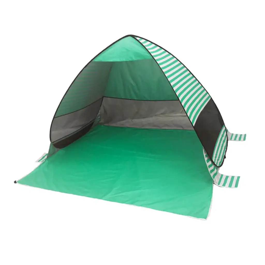 Auto Pop Up Beach Tent Sun Shelter Anti UV Camping Canopy Sunshade