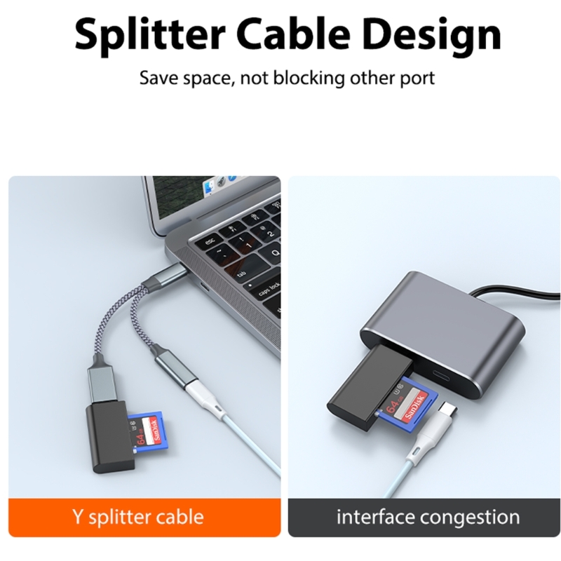 PD10W Schnelllade-USB-Typ-C-zu-USBC-OTG-Adapterkabel für Mobiltelefon-Laptop – Detail 9